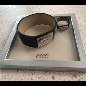 Authentic Swatch Bijoux Night Mood Ring & Bracelet